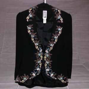 Fabulous beaded evening wear jacket.